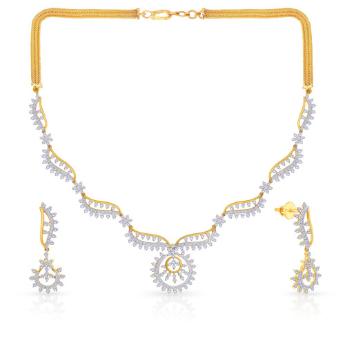 Mine Diamond Necklace Set NE6051
