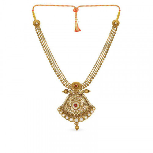 Gupta Dynasty Ethnix Gold Necklace NEANBVA004