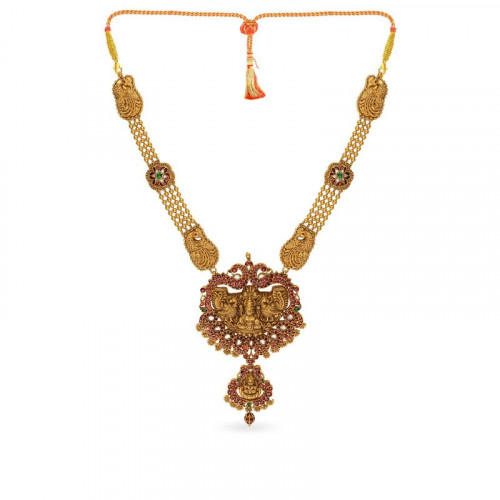 Vijaya Nagara Dynasty Divine Gold Necklace NEDIBVA001