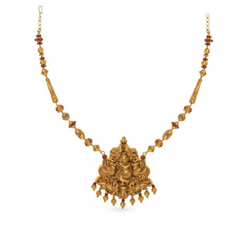 Vijaya Nagara Dynasty Divine Gold Necklace NEDIBVA006