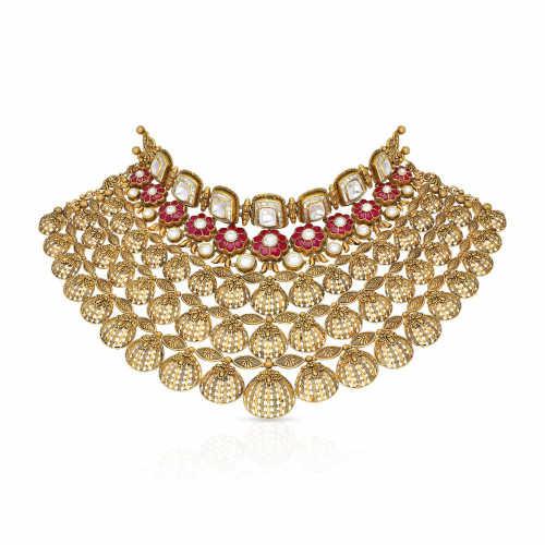 Ethnix Gold Necklace NKANC44212