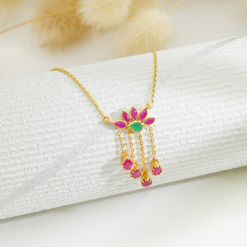 Precia Gemstone Necklace NKDZL40882