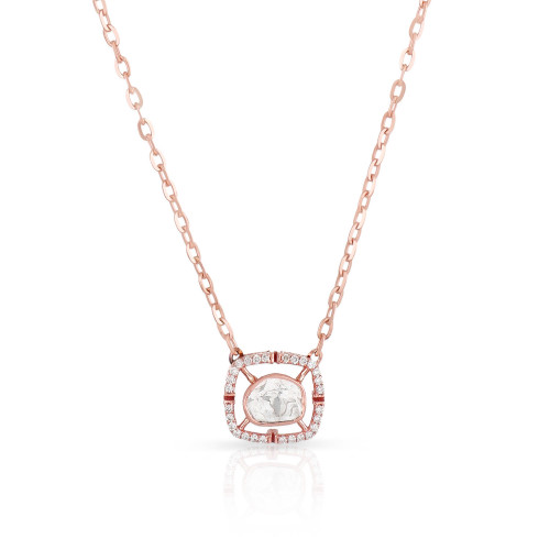 Viraaz Uncut Diamond Necklace NKERFTP11021