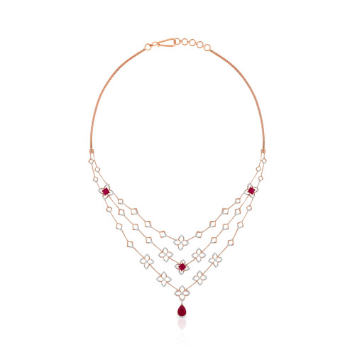 Mine Diamond Necklace NKGEN15616