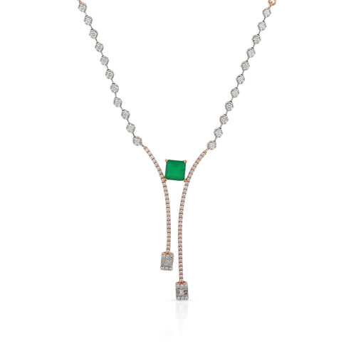 Mine Diamond Necklace NKHRM10957