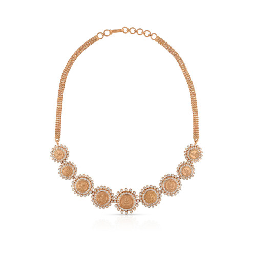 Mine Diamond Necklace NKHRT11464