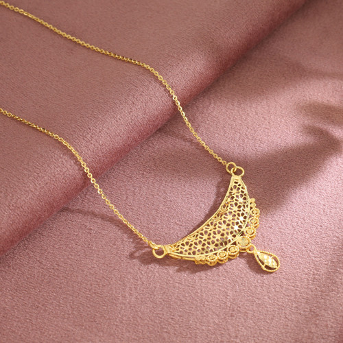 Malabar Gold Semi Long Necklace NKIMZ22822