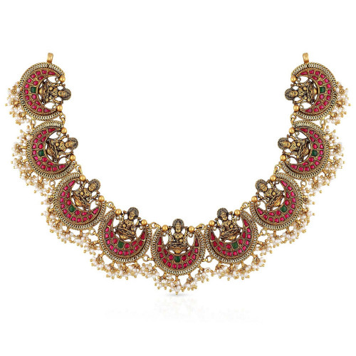 Divine Gold Necklace NKNGS53535