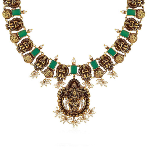 Divine Gold Necklace NKNGS53581