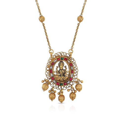 Divine Gold Necklace NKNGS53588