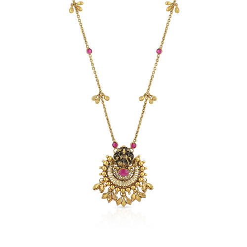 Divine Gold Necklace NKNGS53593