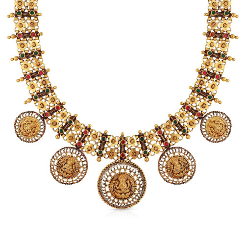 Divine Gold Necklace NKNGS53689