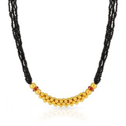 Malabar 22 KT Gold Studded  Necklace NKPJTH031