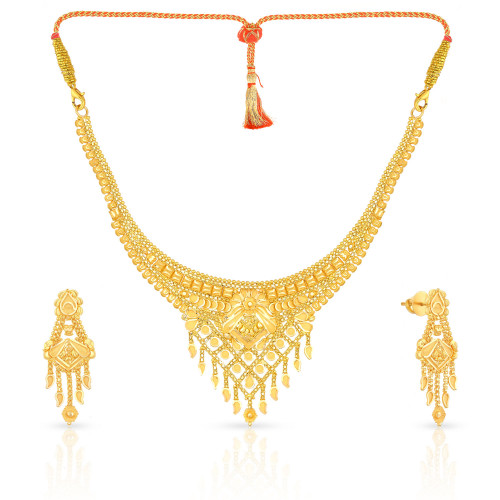 Malabar Gold Necklace Set NKSTMS0034