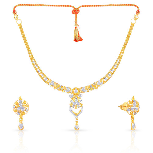 Malabar Gold Necklace Set NKSTMS0042