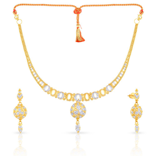 Malabar Gold Necklace Set NKSTMS0043