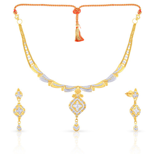 Malabar Gold Necklace Set NKSTMS0044