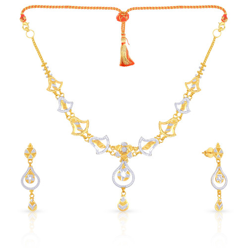 Malabar Gold Necklace Set NKSTMS0046