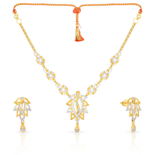 Malabar Gold Necklace Set NKSTMS0047
