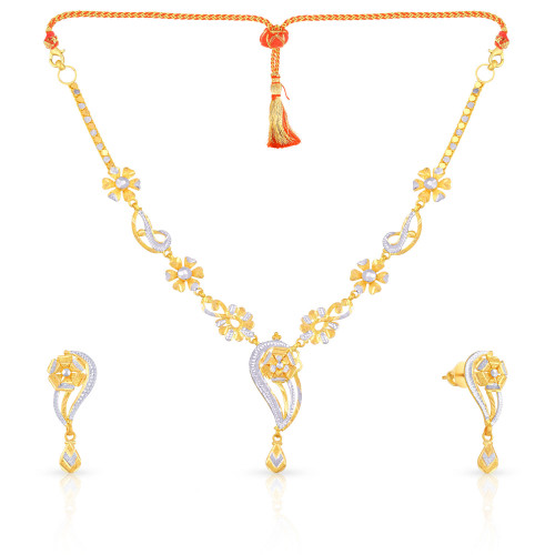 Malabar Gold Necklace Set NKSTMS0049