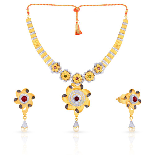 Malabar Gold Necklace Set NKSTMS0054