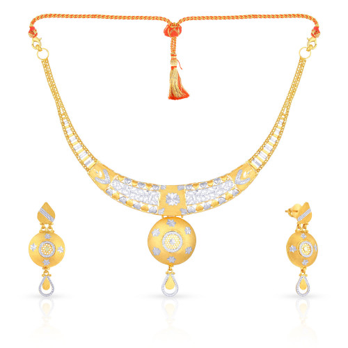 Malabar Gold Necklace Set NKSTMS0061