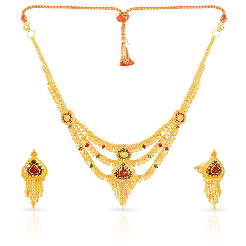 Malabar Gold Necklace Set NKSTMS0063