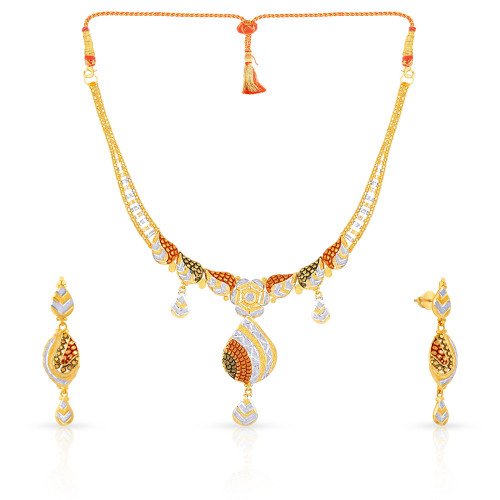 Malabar Gold Necklace Set NKSTMS0065