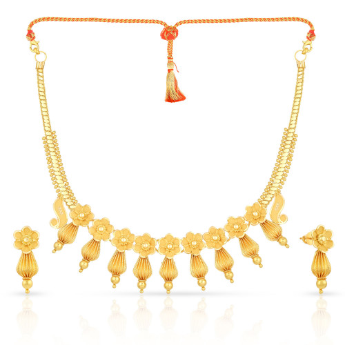 Malabar Gold Necklace Set NKSTMS0068