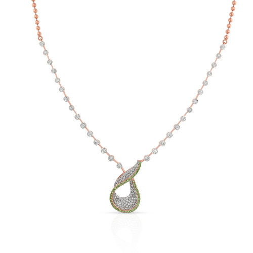 Mine Diamond Necklace NKWAV20057