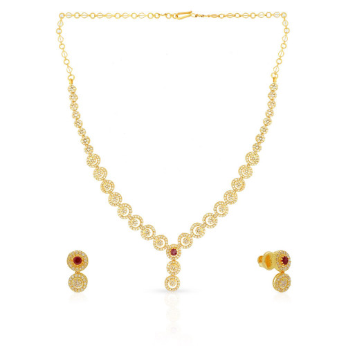 Era Uncut Diamond Necklace Set NSEERHDCESJA002