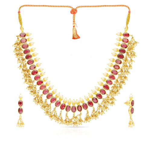 Precia Gemstone Necklace Set NSHBDAAAAFJRVB