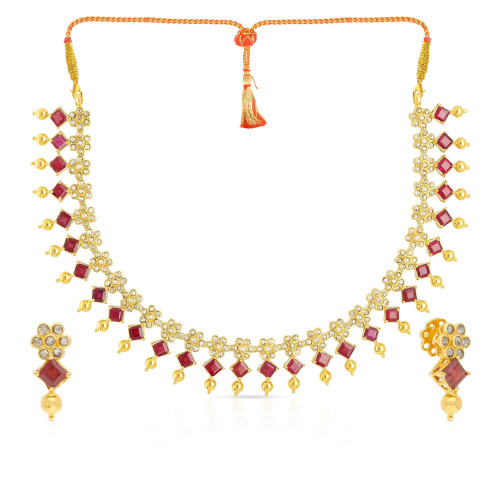 Era Uncut Diamond Necklace Set NSHBDAAAAFNYMC