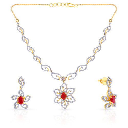 Mine Diamond Necklace Set NSL01479