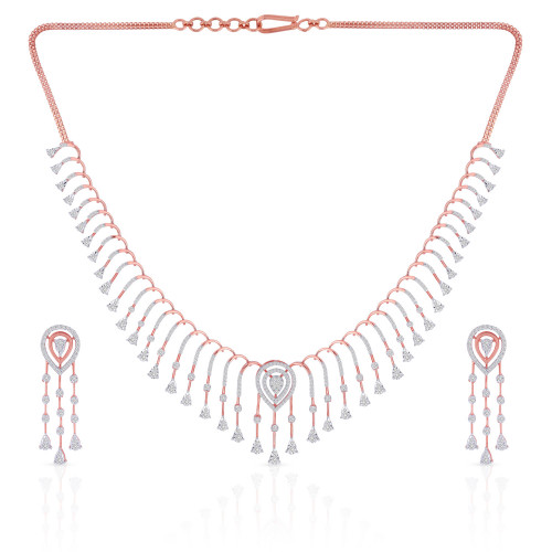 Mine Diamond Necklace Set NSMBNK20492A