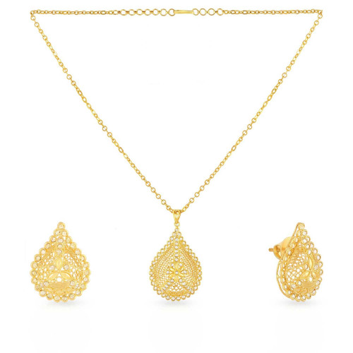 Era Gold Necklace Set NSMHAAAAACELMM