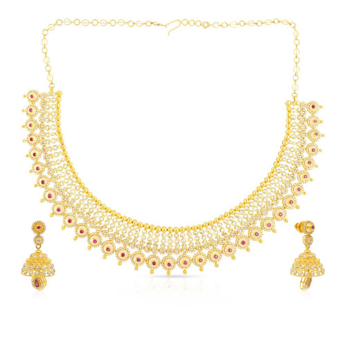 Era Uncut Diamond Necklace Set NSMHAAAAAHLTHR