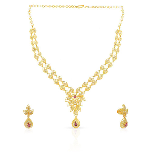 Era Uncut Diamond Necklace Set NSNEERHDCESJA004