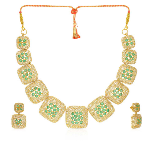 Era Uncut Diamond Necklace Set NSNEERJNRUSUY025