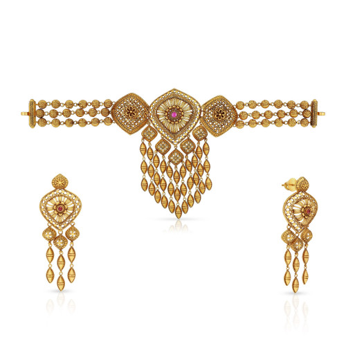 Malabar Gold Necklace Set NSNKANC46275