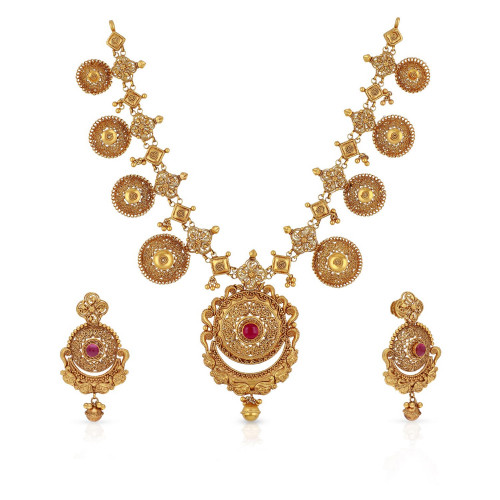 Malabar Gold Necklace Set NSNKANC46284