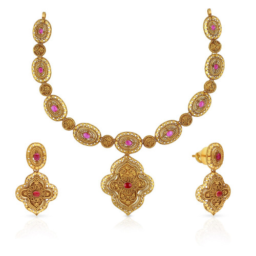 Malabar Gold Necklace Set NSNKANC46361