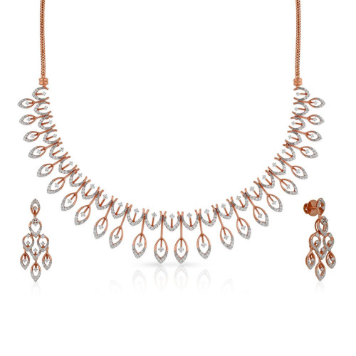 Mine Diamond Necklace Set NSNKGEN11368