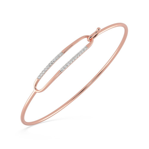 Zoul Diamond Gold Bangle OBZOL10009