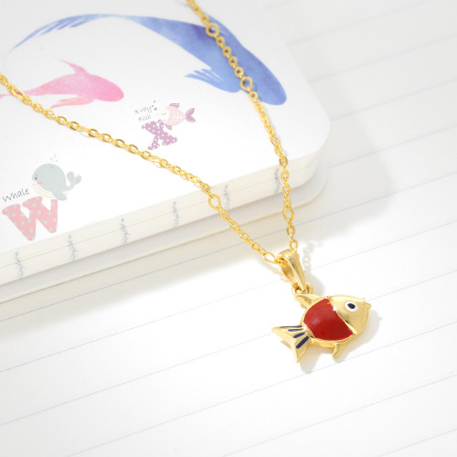 Starlet Gold Cartoon Shape Pendant PDDZL29928