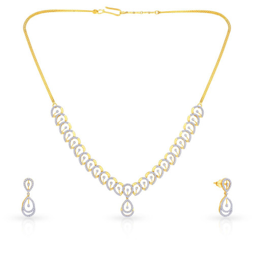 Mine Diamond Necklace Set PMNNL01664