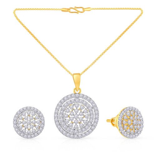 Mine Diamond Pendant Set PSAJPPDS3128