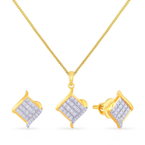 Mine Diamond Pendant Set AMP0311996