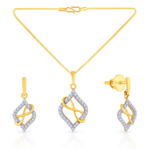 Mine Diamond Pendant Set PSDPBTOQJ