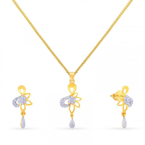 Malabar Gold Pendant Set PSMHAAAAACJFSE